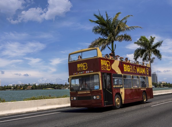 Hop on Hop Off Double Decker Big Bus Miami City Tour