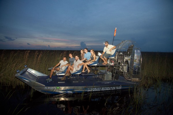 Sawgrass Park Everglades Nighttime Airboat Adventure